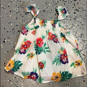 Toddler Floral Tank